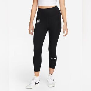 Naomi Osaka Nike High-Waisted Crop Training Legging Size M Athletic Tennis Yoga